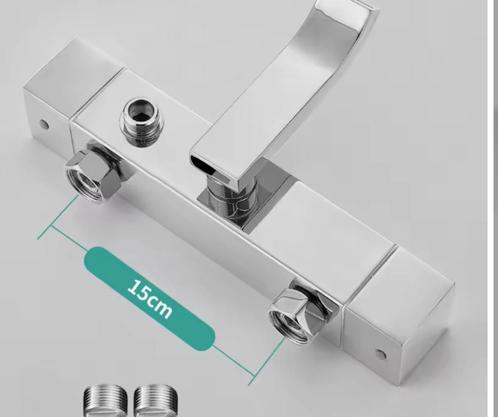 Thermostatische kraan Badkuip Douchekraan (nieuw), Doe-het-zelf en Bouw, Sanitair, Nieuw, Kraan, Chroom, Ophalen of Verzenden
