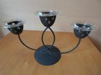 kandelaar, Huis en Inrichting, Woonaccessoires | Kandelaars en Kaarsen, Ophalen of Verzenden, Zo goed als nieuw, Metaal, Kandelaar