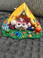 Diddl et diddlina dans tente en pierre  beaucoup de détails, Collections, Enlèvement ou Envoi, Diddl, Comme neuf