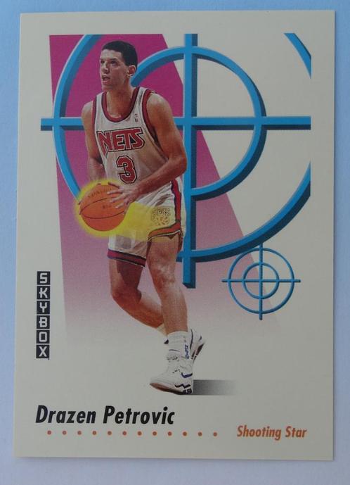 NBA Drazen Petrovic Panini-Fleer-Skybox-UD-UD McDonalds lot, Sport en Fitness, Basketbal, Zo goed als nieuw, Overige typen, Verzenden
