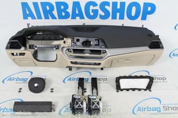 Airbag set Dashboard M zwart/beige BMW 3 serie G20 2019-.... beschikbaar voor biedingen