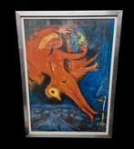 3X CHAGALL,DAUMIER,ROPS, Antiek en Kunst, Kunst | Schilderijen | Klassiek, Ophalen of Verzenden