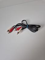 Câble audio RCA rouge/blanc – Idéal Hi-Fi & TV !, Ophalen of Verzenden, Zo goed als nieuw