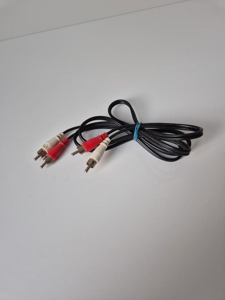 Câble audio RCA rouge/blanc – Idéal Hi-Fi & TV !, Audio, Tv en Foto, Audiokabels en Televisiekabels, Zo goed als nieuw, Ophalen of Verzenden