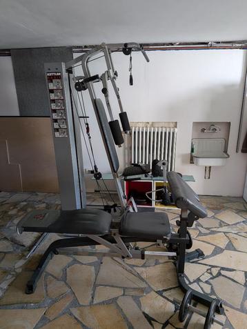 Fitness station Kettler + toebehoren  beschikbaar voor biedingen