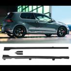 BAS DE CAISSES LOOK TCR NOIR BRILLANT VW GOLF 7 (12-20), Auto diversen, Tuning en Styling, Ophalen of Verzenden