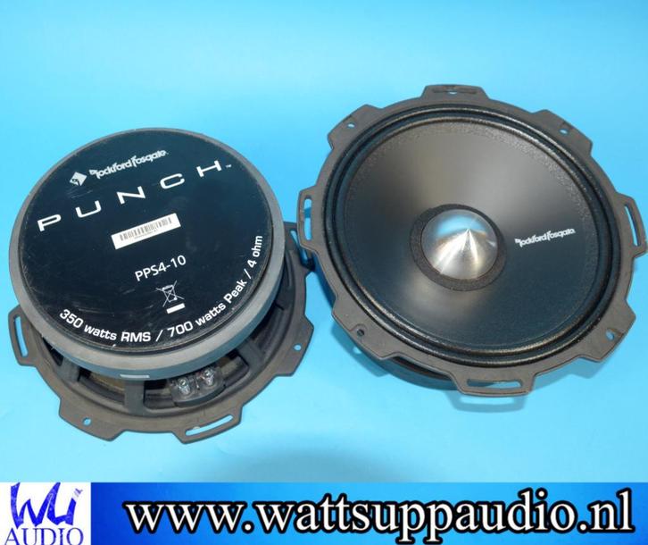Rockford Fosgate Punch PRO PPS4-10 25cm/10'' speakers, Auto diversen, Autospeakers, Gebruikt, Ophalen of Verzenden
