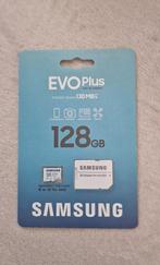 Samsung EVO Plus microSD kaart | 128GB | nieuw in verpakk, Audio, Tv en Foto, Foto | Geheugenkaarten, Ophalen of Verzenden, Nieuw