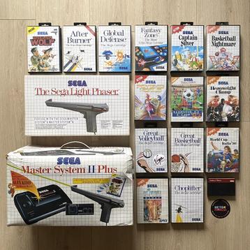Console Sega Master System Plus Pack + Jeux, Enlèvement ou Envoi, Utilisé, Master System