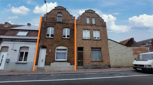 Maison d'habitation à rénover située dans une rue calme, Immo, Maisons à vendre, Province de Hainaut, Jusqu'à 200 m², Maison 2 façades