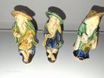 Ancient Chinoiserie 3-delige visser, Verzamelen, Beelden en Beeldjes, Ophalen of Verzenden, Zo goed als nieuw, Mens