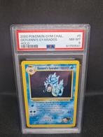 Giovanni's Gyarados Holo Gym Challenge PSA 8, Hobby en Vrije tijd, Verzamelkaartspellen | Pokémon, Ophalen of Verzenden, Zo goed als nieuw