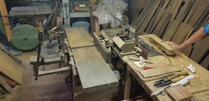 Combinée à bois 5 opérations, Doe-het-zelf en Bouw, Gereedschap | Overige machines, Gebruikt, Ophalen
