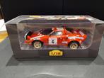 1/18e - rally - LANCIA STRATOS chardonnet - DARNICHE / MAHE, Ophalen of Verzenden, Zo goed als nieuw, Auto