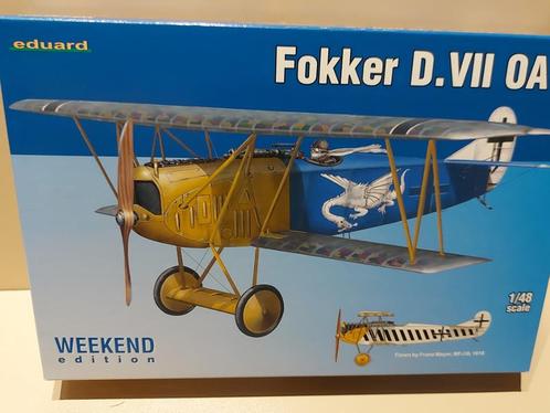 Eduard (84155): Fokker D.VII (oaw) au 1:48, Hobby & Loisirs créatifs, Modélisme | Avions & Hélicoptères, Neuf, Avion, Plus grand que 1:72