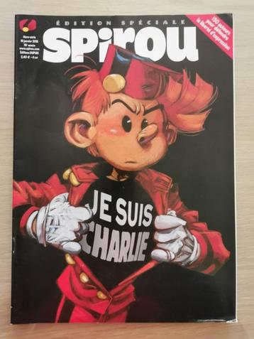 Spirou hors-série du 16/01/2015 "Je suis Charlie". beschikbaar voor biedingen