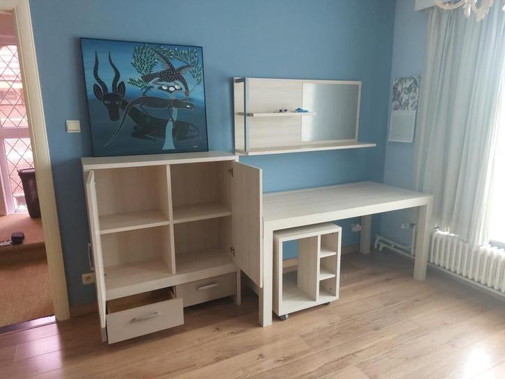 Moderne set bureaumeubels, Maison & Meubles, Bureaux, Comme neuf, Bureau, Enlèvement