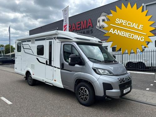 Hymer Exsis-T 580 PURE Automaat, schotel, tv, Caravans en Kamperen, Mobilhomes, Bedrijf, tot en met 3, Half-integraal, Hymer, Fiat