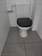 Vrijstaand porseleinen toilet + tank + Allibert-bord., Ophalen, Gebruikt