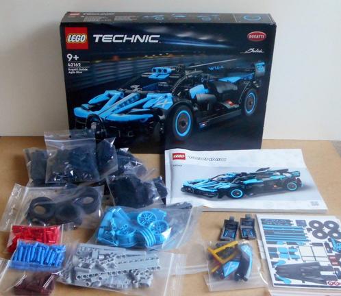 Lego 42162  Technic Race BUGATTI BOLIDE AGILE BLUE (2023), Kinderen en Baby's, Speelgoed | Duplo en Lego, Gebruikt, Lego, Complete set