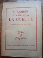 Mémoires de madame de La Guette, Gelezen, Madame de La Guette, Ophalen of Verzenden, 17e en 18e eeuw