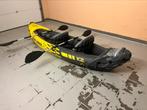Kajak merk intex voor 2 personen, Watersport en Boten, Kano's, Ophalen, Zo goed als nieuw, Kajak