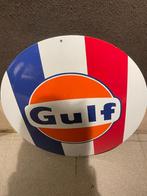 emaille reclame bord gulf, Verzamelen, Merken en Reclamevoorwerpen, Ophalen, Nieuw, Reclamebord