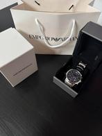 Armani horloge AR2448, Staal, Staal, Polshorloge, Nieuw