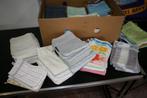 Groot lot nieuwe washandjes, Ophalen, Nieuw, Overige kleuren, Overige typen