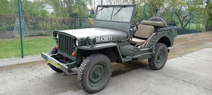 Jeep Hotchkiss M-201, Verzamelen, Militaria | Algemeen, Overige soorten, Overige typen, Ophalen