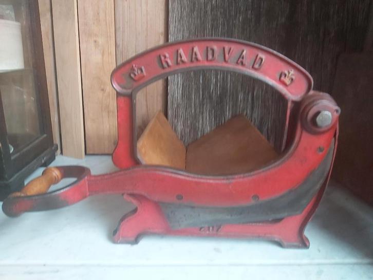 Raadvad Denmark, design vintage snijmachine, Antiek en Kunst, Antiek | Keukengerei, Ophalen of Verzenden