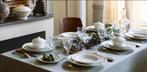 💕 GIEN ROCAILLE Witte servies 12 personen „NIEUW”, Verzenden