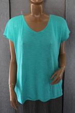 Rainbow bloese met halve doorzichtige achterkant groen 40/42, Vêtements | Femmes, Blouses & Tuniques, Comme neuf, Vert, Enlèvement ou Envoi