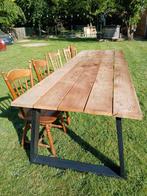 Tuintafel, Tuin en Terras, Ophalen of Verzenden, Zo goed als nieuw, Hout