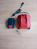 Hilti nuron batterij + oplader, Doe-het-zelf en Bouw, Ophalen of Verzenden