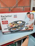 Nieuw Primo raclette/grill 1200 watt 8 personen, Elektronische apparatuur, Ophalen of Verzenden, Nieuw
