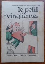 TINTIN – PETIT VINGTIEME – n35 du 31 AOUT 1933 - CIGARES, Tintin, Une BD, Utilisé, Envoi