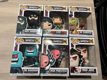 Complete set Funko Pop! Animation  Samurai Jack 6 stuks, NIB beschikbaar voor biedingen