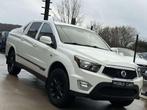 SsangYong Actyon Sports 2.2 Turbo 4WD CUIR CRUISE GARANTIE 1, Auto's, SsangYong, Gebruikt, 131 kW, Zwart, Leder