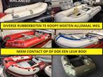 DIVERSE RUBBEREN BOTEN TE KOOP - MOETEN NU WEG!!, Watersport en Boten, Ophalen, Gebruikt, Minder dan 70 pk, Overige merken