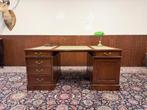 Klassiek Engels Chesterfield Bureau Partnerdesk, Ophalen of Verzenden