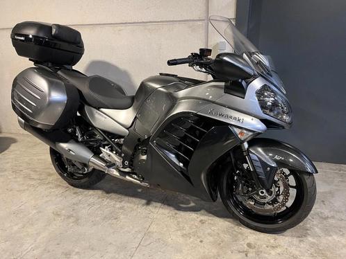 Kawasaki 1400GTR toptouring met topcase (bj 2017), Motoren, Motoren | Kawasaki, Bedrijf, Toermotor, meer dan 35 kW