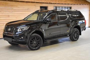 Nissan Navara, Auto's, Nissan, Automaat, 4 deurs, Zwart, Leder