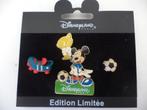 lim. edition set pins van DISNEYLAND ---- voetbal, Verzamelen, Ophalen of Verzenden, Mickey Mouse, Zo goed als nieuw, Overige typen