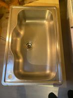 Grand évier inox, Bricolage & Construction, Enlèvement, Comme neuf, Inox, Autres types