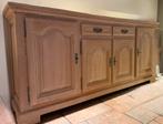Massief eiken dressoir en barkast, Ophalen, Zo goed als nieuw, Eikenhout, Landelijk