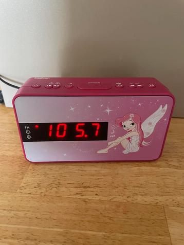 Klokradio voor meisjes Bigben, Electroménager, Réveils, Enlèvement ou Envoi, Comme neuf