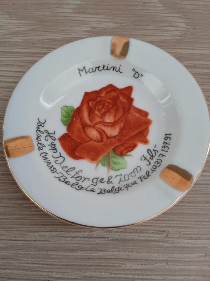 Vintage asbak Martini, Verzamelen, Merken en Reclamevoorwerpen, Zo goed als nieuw, Ophalen of Verzenden