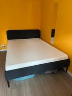 IKEA bed + Mattres, Huis en Inrichting, Slaapkamer | Boxsprings, Ophalen, Tweepersoons, 140 cm, Zo goed als nieuw