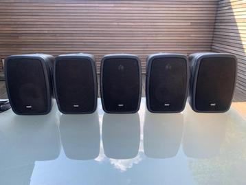B&W WM2 & WM4 speakers, Audio, Tv en Foto, Luidsprekerboxen, Gebruikt, Ophalen of Verzenden, 60 tot 120 watt, Bowers & Wilkins (B&W)